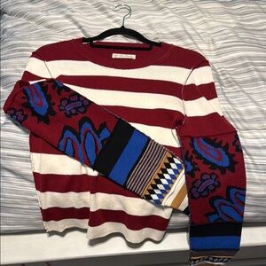 Free People sweater. Vintage Crush Cuff size large.